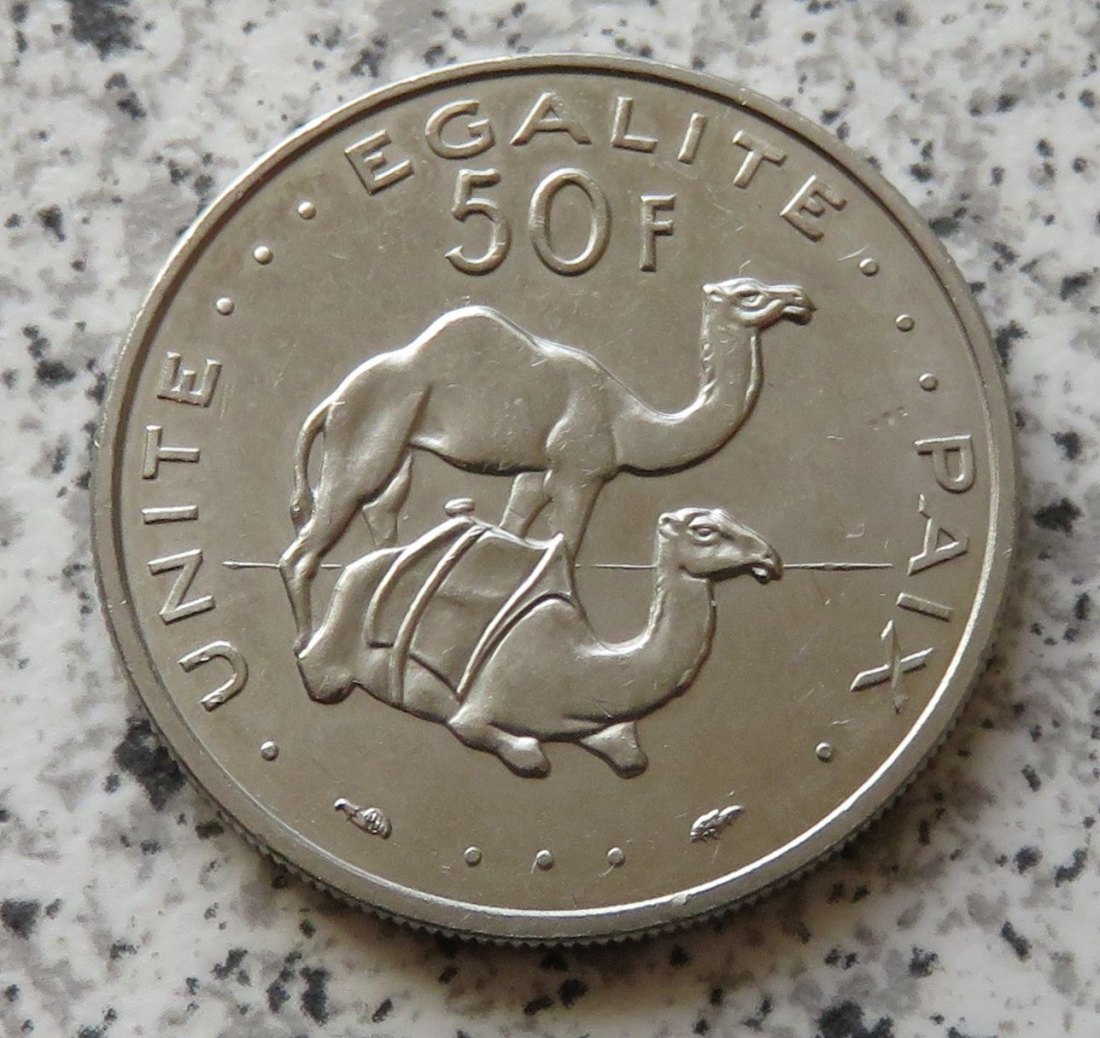  Djibouti 50 Francs 1991 / Dschibuti 50 Francs 1991   