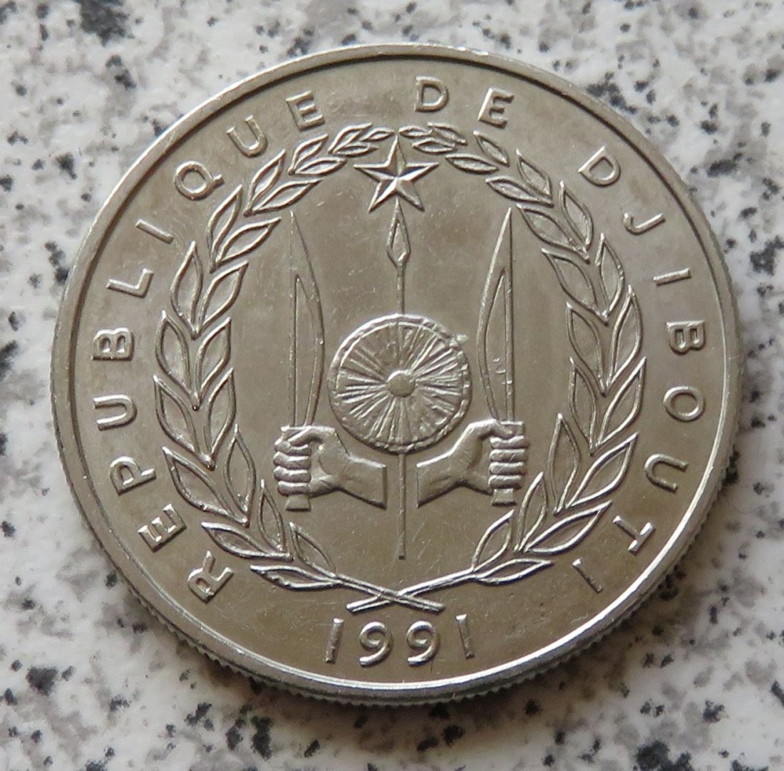  Djibouti 50 Francs 1991 / Dschibuti 50 Francs 1991   