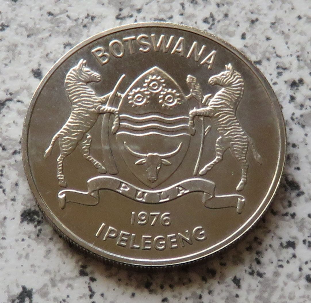  Botswana 50 Thebe 1976   