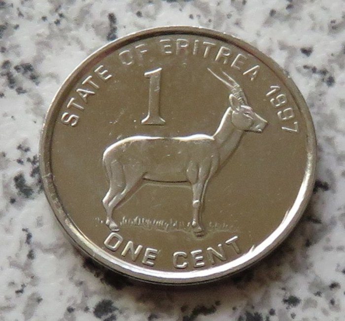  Eritrea 1 Cent 1997   