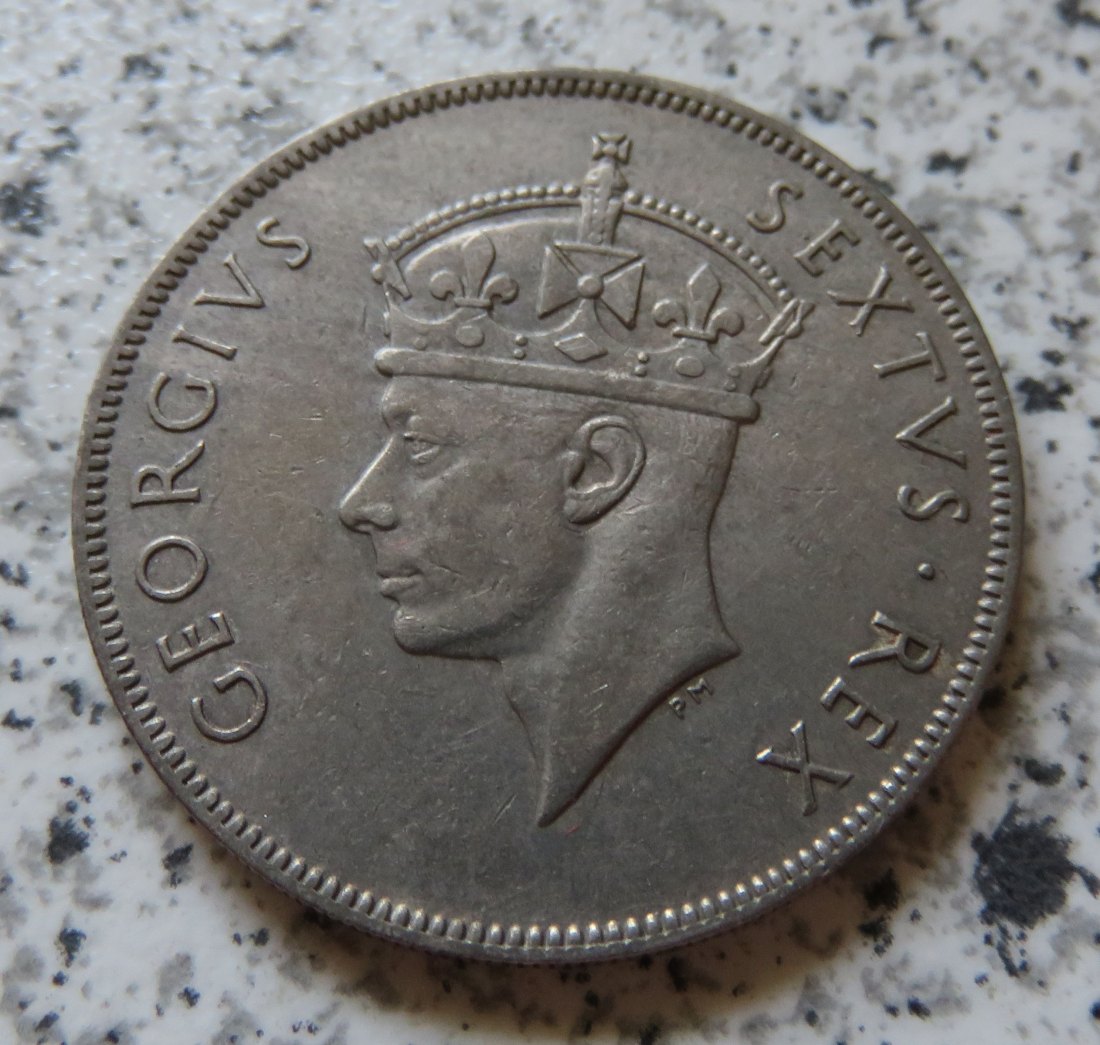  British East Africa 1 Shilling 1952 / Ostafrika 1 Shilling 1952   