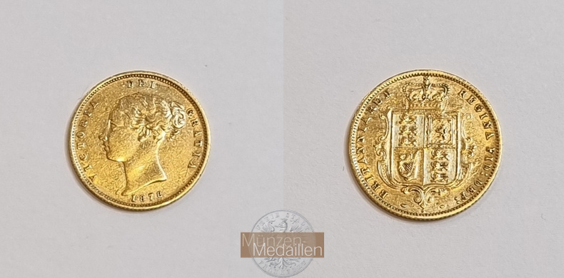 Grossbritannien  Sovereign MM-Frankfurt Feingold: 7,32g Victoria 1837-1901 1878 