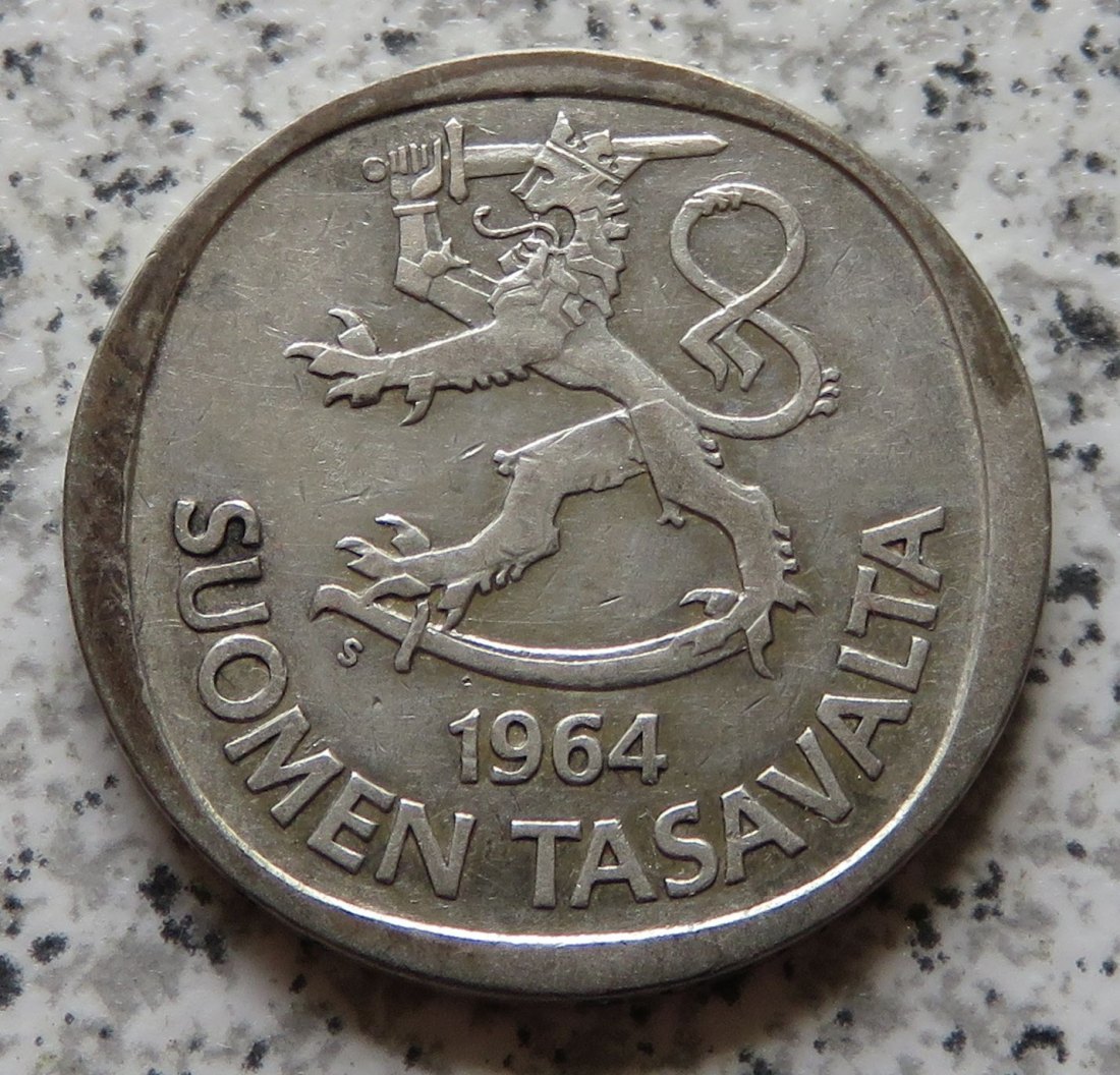  Finnland 1 Markka 1964   