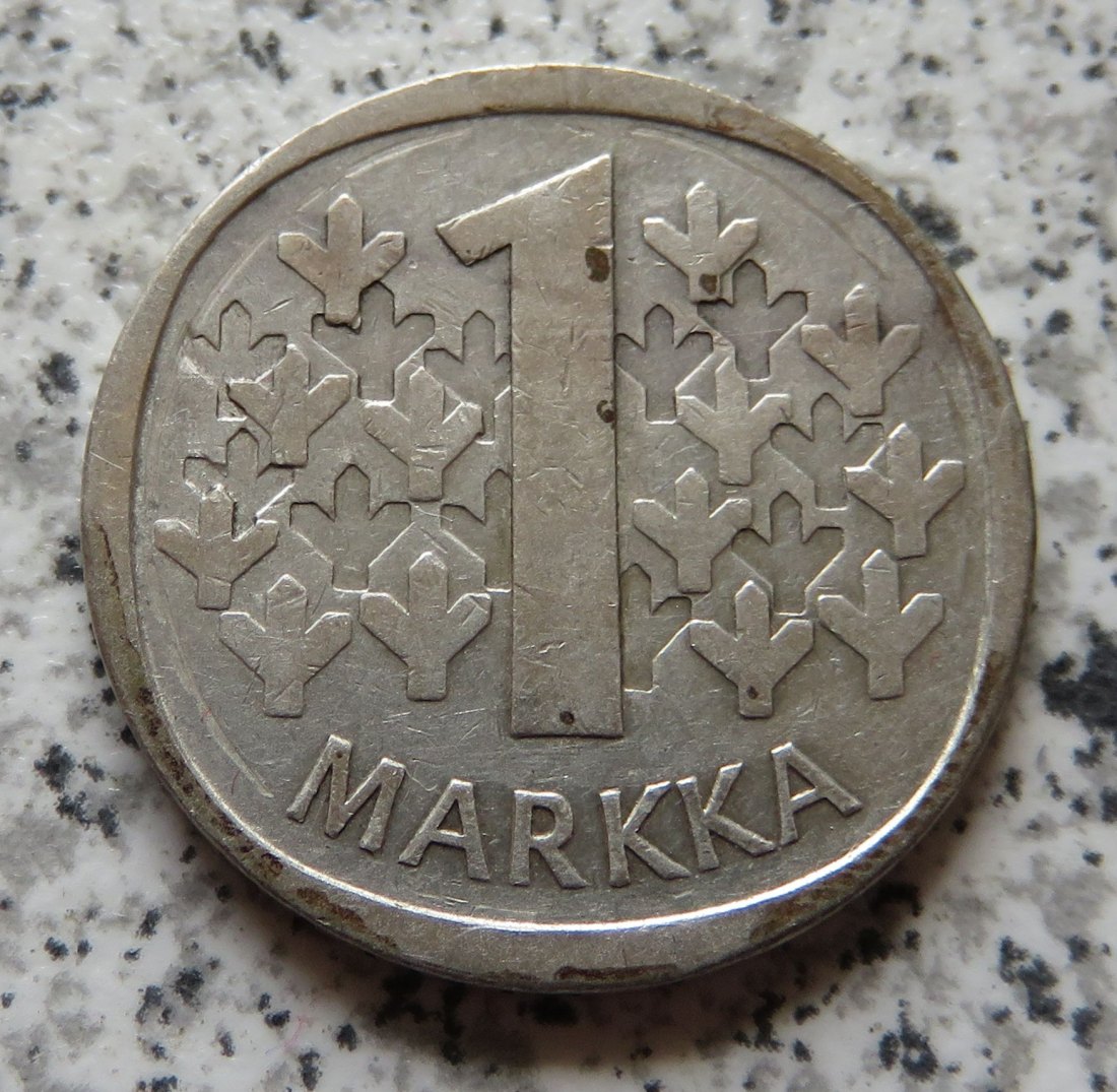  Finnland 1 Markka 1966   