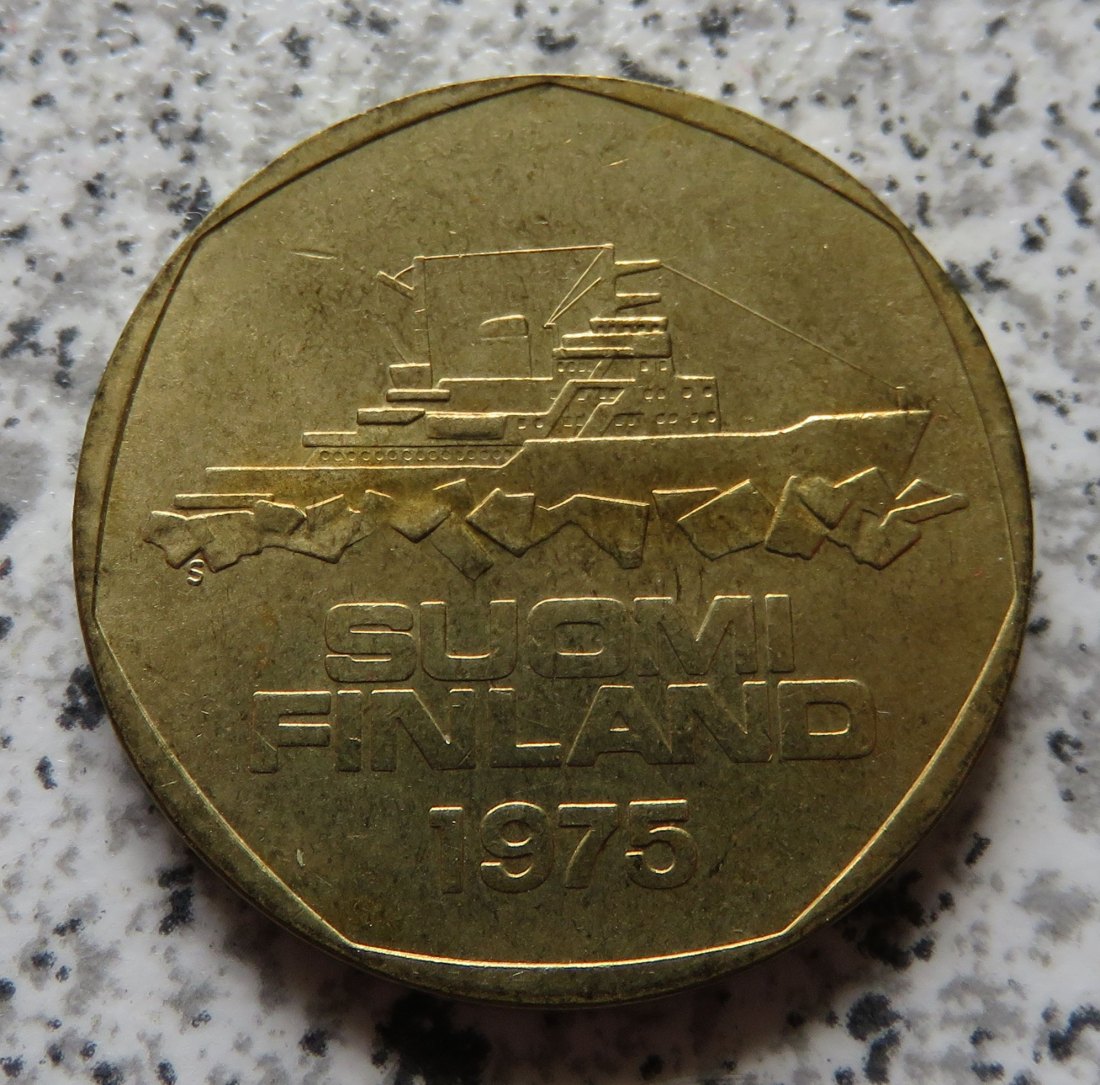  Finnland 5 Markkaa 1975   