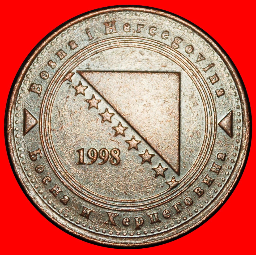  Ⰶ GREAT BRITAIN (1998-2025): YUGOSLAVIA BOSNIA HERZEGOVINA ★ 50 FENINGS 1998★LOW START ★ NO RESERVE!   