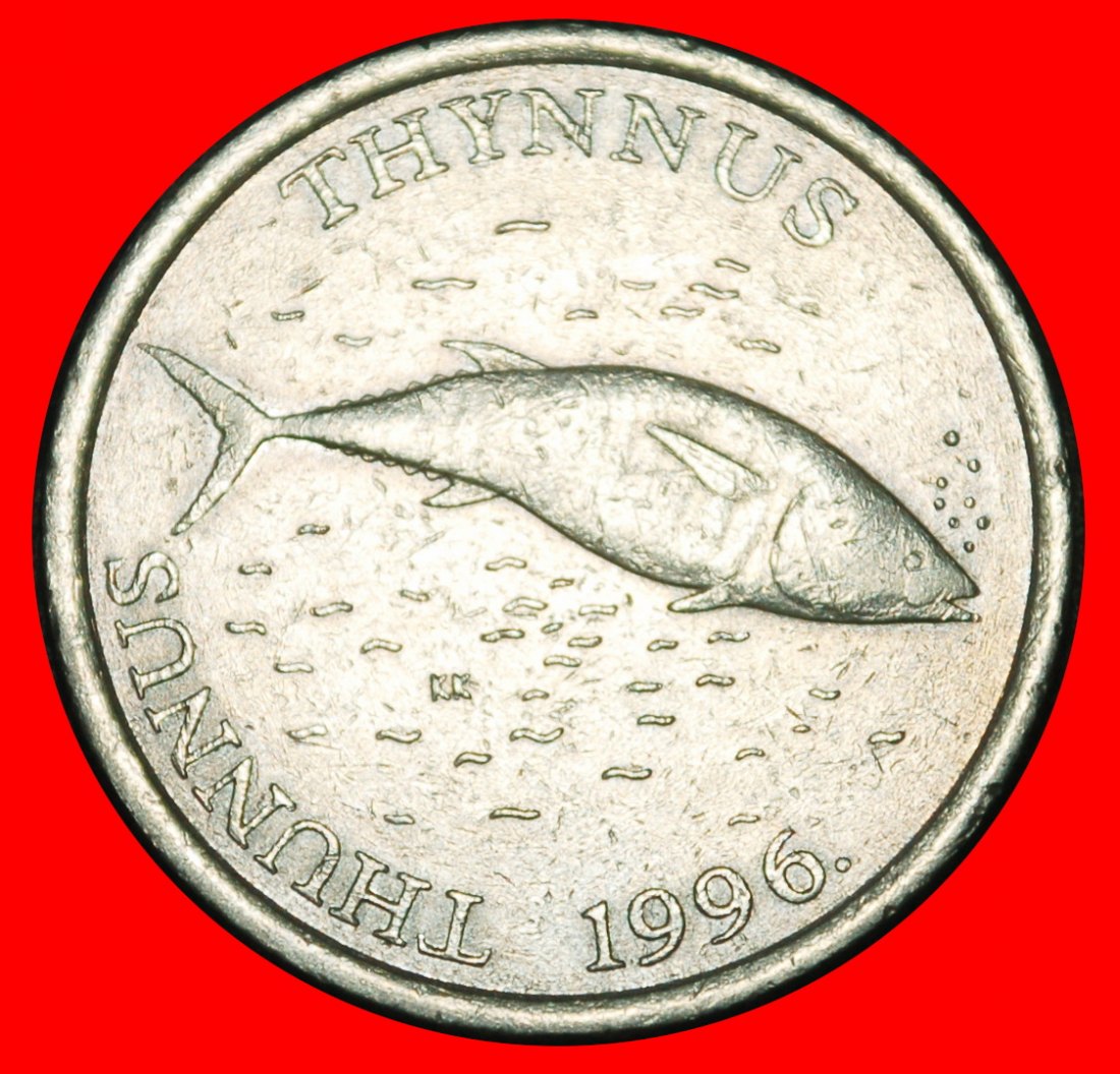 Ⰶ LATIN FISH AND MARTEN (1994-2022): YUGOSLAVIA CROATIA ★ 2 KUNAS 1996!★LOW START ★ NO RESERVE!