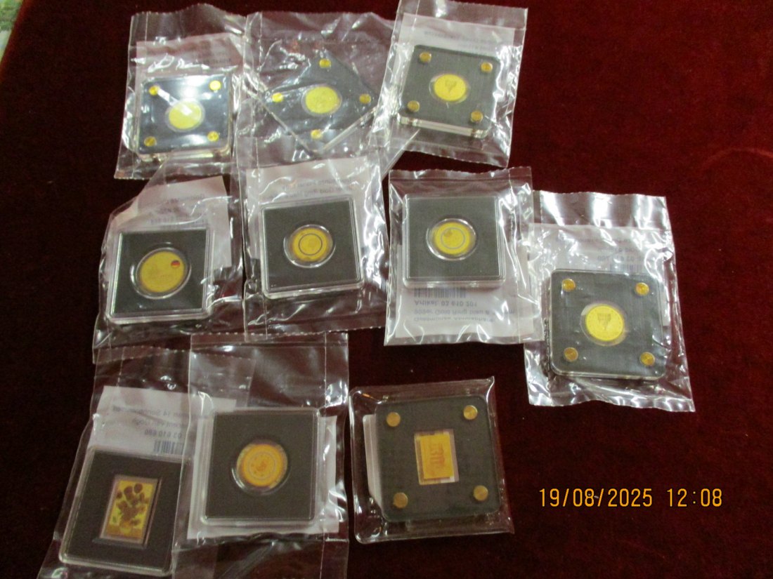  Anlagegold 0,622 Gramm 999er Gold siehe Foto / F22   