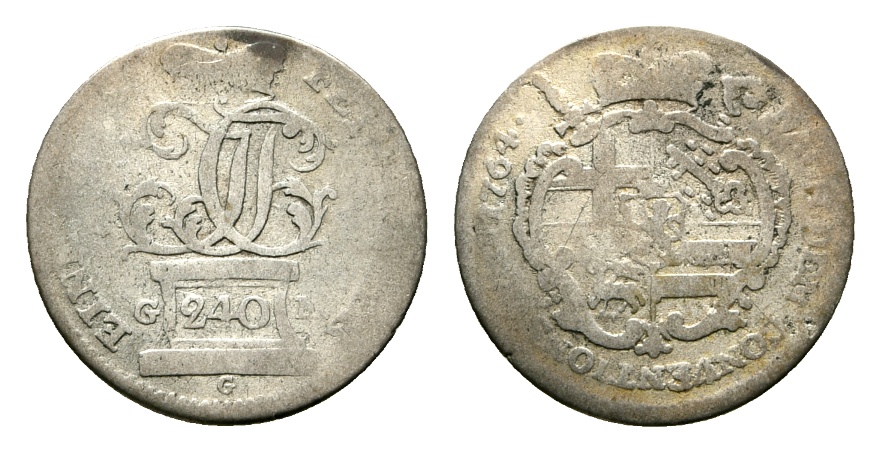  Altdeutschland; Kleinmünze 1764   