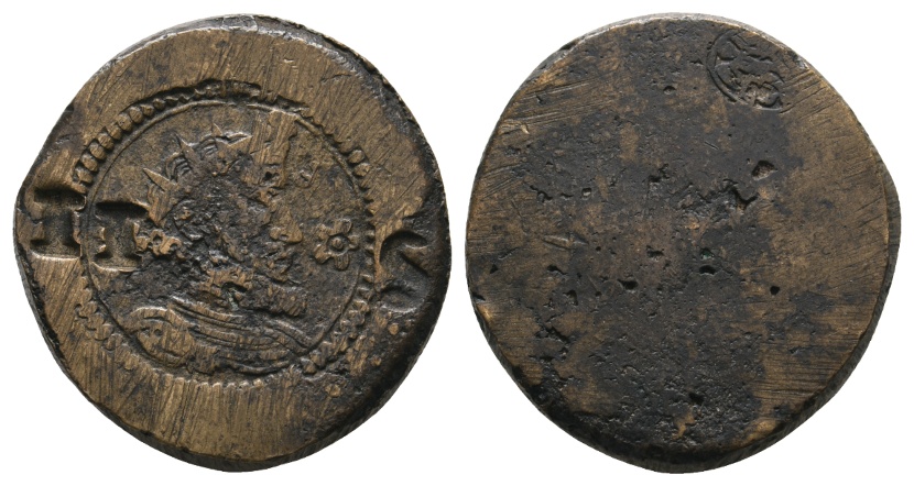  Münzgewicht?; einseitige Prägung; Bronze; 32,26 g; Ø 31,2 mm   