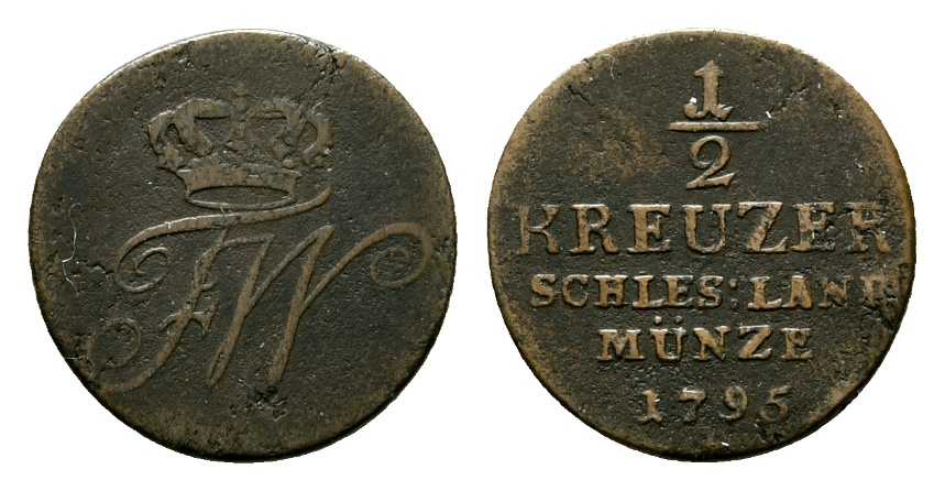  Altdeutschland; Kleinmünze 1795   
