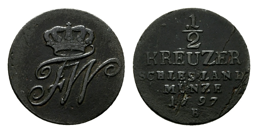  Altdeutschland; Kleinmünze 1797   