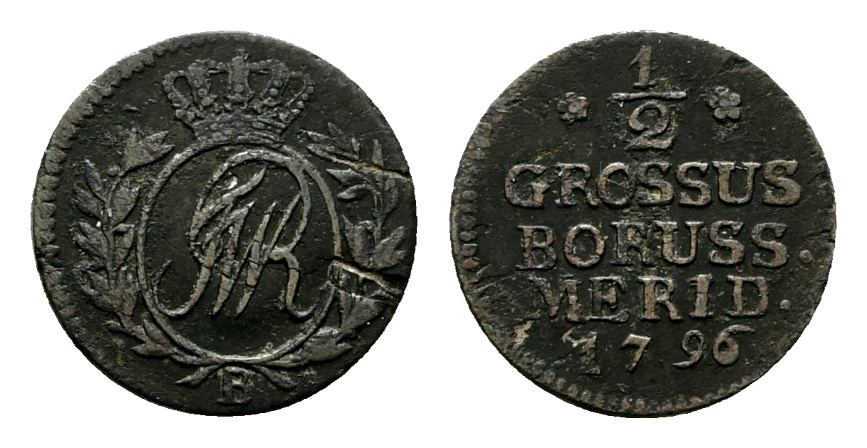  Altdeutschland; Kleinmünze 1796   
