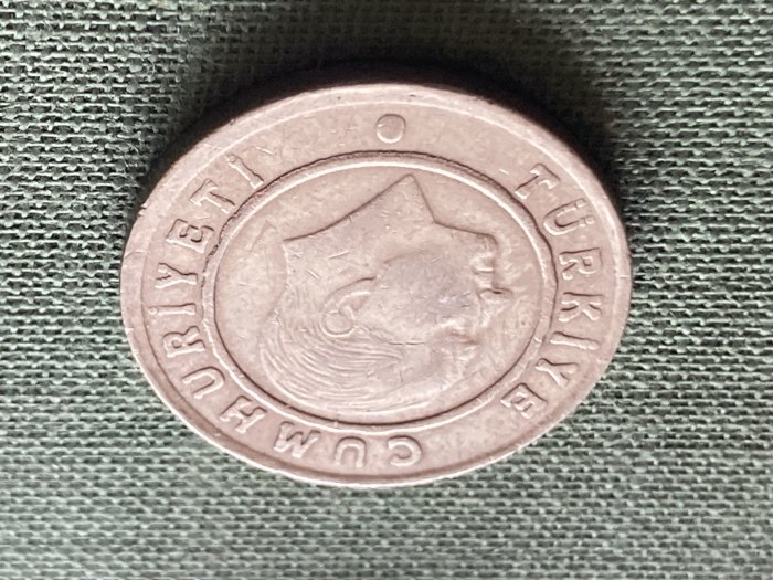  Münze Münzen Umlaufmünze Türkei 25 Kurus 2009   