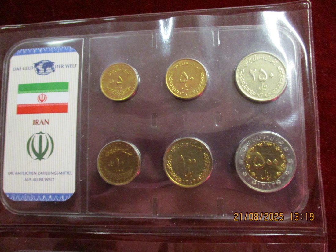  Kursmünzen Iran siehe Foto Gewicht: Ca- 40g/- 1   