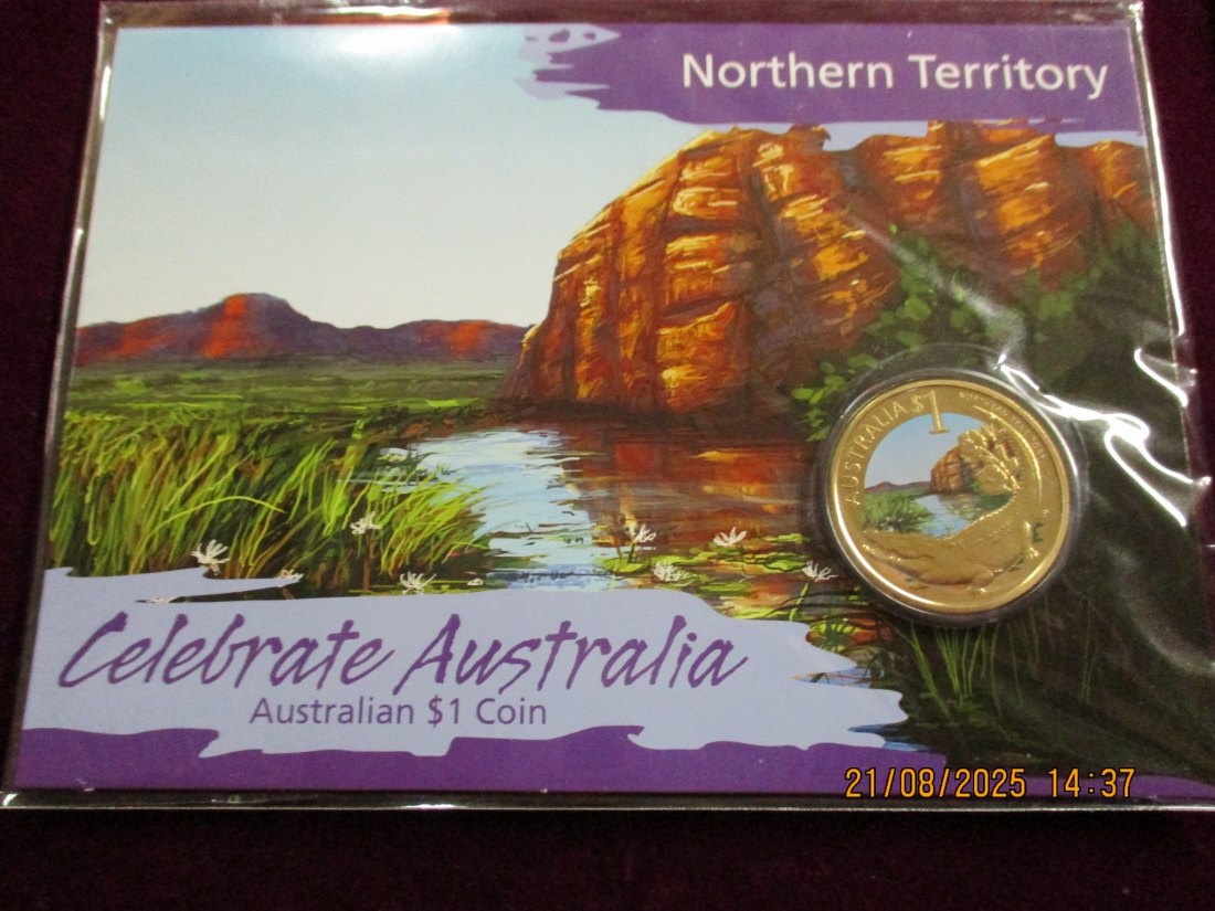  1 Dollar Australien Northern Territory siehe Foto Gewicht: 13,8g   