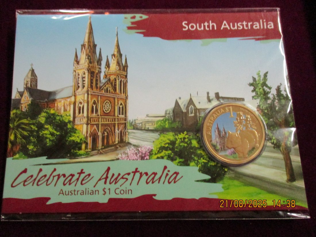  1 Dollar Australien South Australia siehe Foto Gewicht: 13,8g   