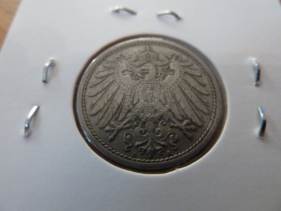 Kaiserreich 10 Pfennig 1915 -A- Jaeger 13. Vorzüglich   