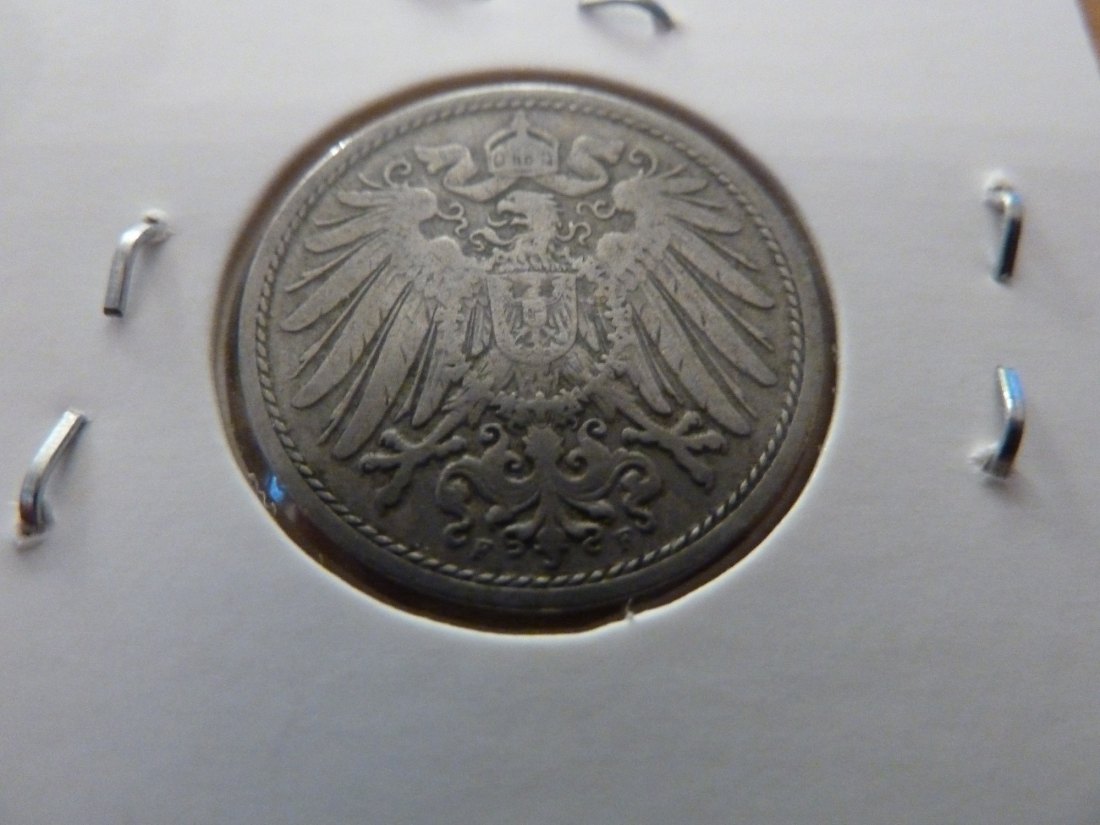  Kaiserreich 10 Pfennig 1898 -F- Jaeger 13. ss-vz   
