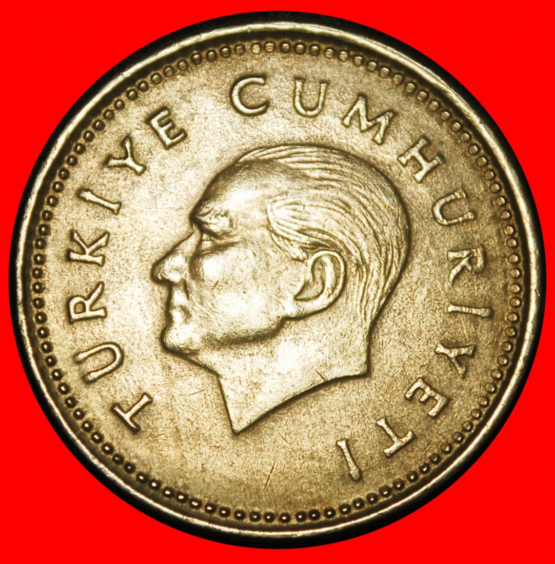  Ⰶ ATATURK (1923-1938): TURKEY ★ 2500 LIRAS 1991 ERROR! TYPE 1991-1998!★LOW START★ NO RESERVE!   