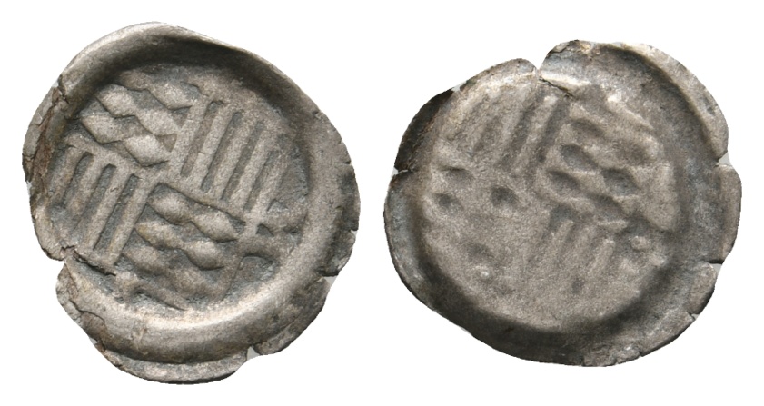  Mittelalter; Mansfeld; Hohlpfennig; 0,24 g   