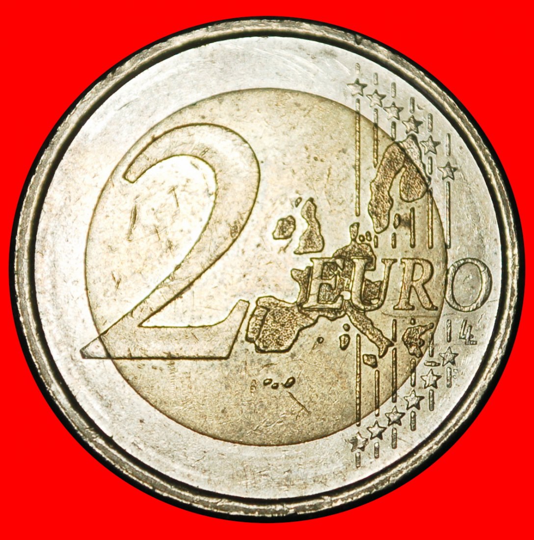  Ⰶ JUAN CARLOS I (1975-2014): SPANIEN ★ 2 EURO 1605-2005 DON QUIJOTE! ★OHNE VORBEHALT!   
