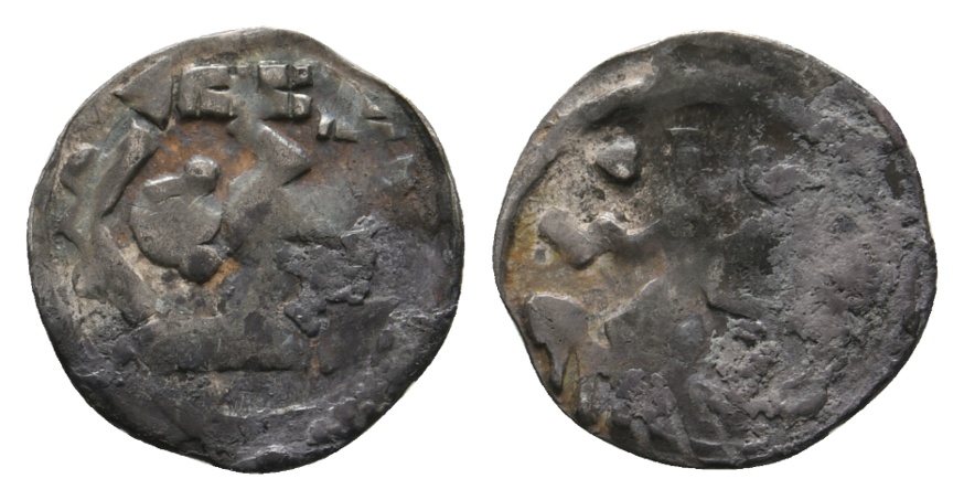  Mittelalter; Pfennig 0,69 g   