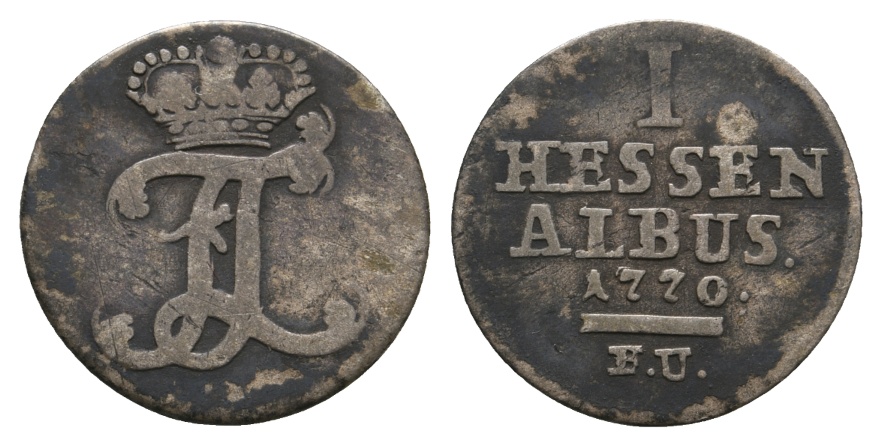  Altdeutschland; Kleinmünze 1770   
