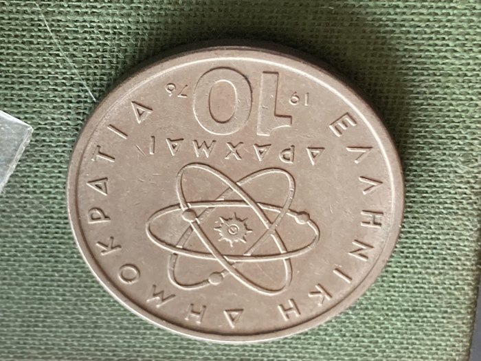 Münze Münzen Umlaufmünze Griechenland 10 Drachmen 1976