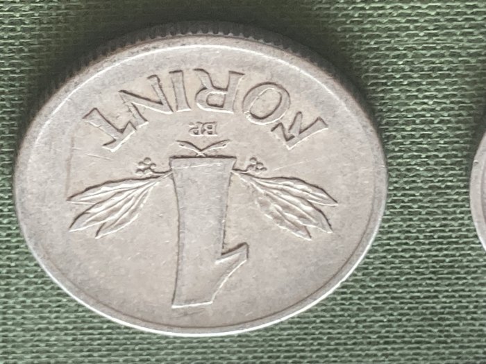 Münze Münzen Umlaufmünze Ungarn 1 Forint 1968