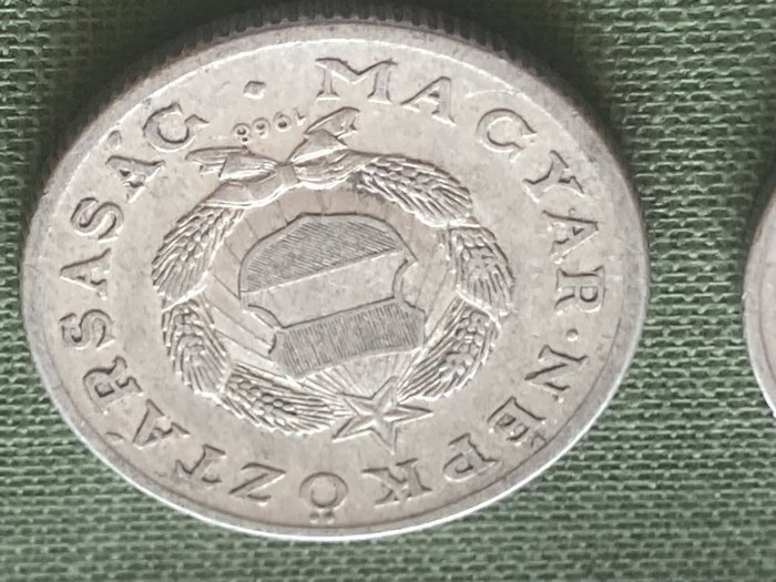  Münze Münzen Umlaufmünze Ungarn 1 Forint 1968   