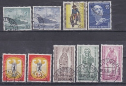  Berlin Nr 218 mit Vollstempel Berlin Charlottenburg kompletter Jahrgang 1955   