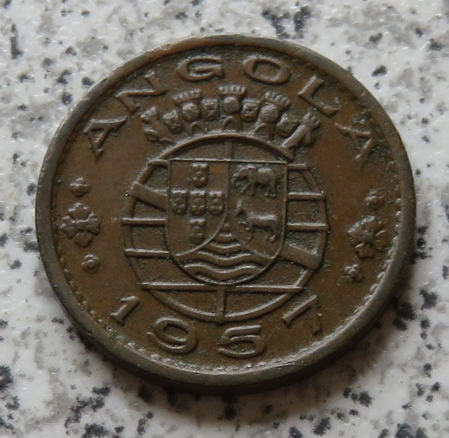  Angola 50 Centavos 1957   