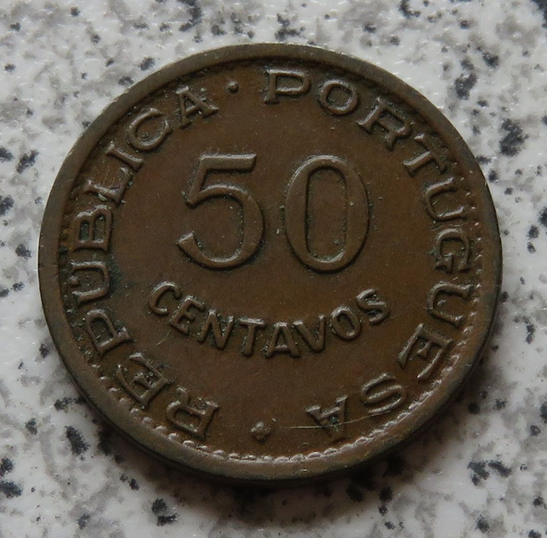  Angola 50 Centavos 1957   