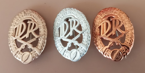 3 Auszeichnungen DDR 5 Kampf Gold Silber Bronze