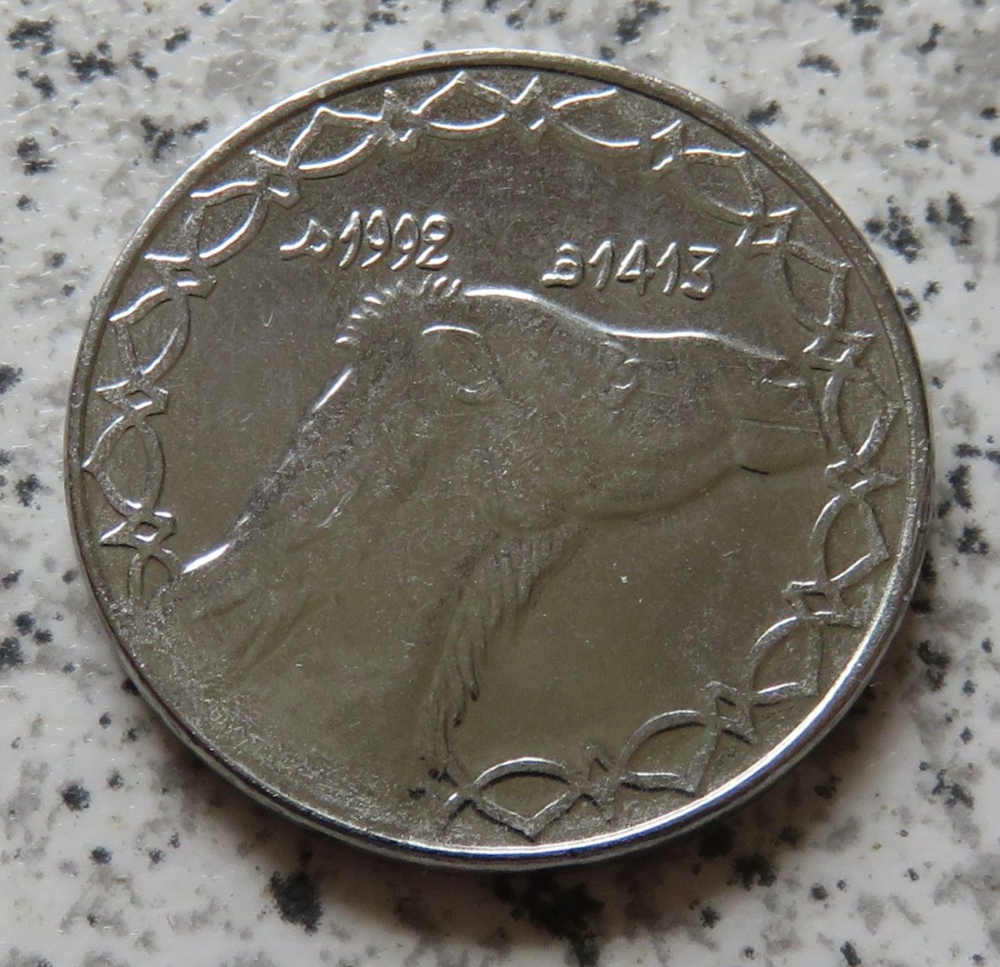  Algerien 2 Dinars 1992   