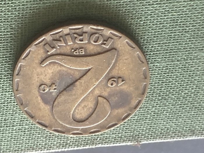 Münze Münzen Umlaufmünze Ungarn 2 Forint 1970