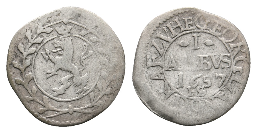  Altdeutschland; Kleinmünze 1657   