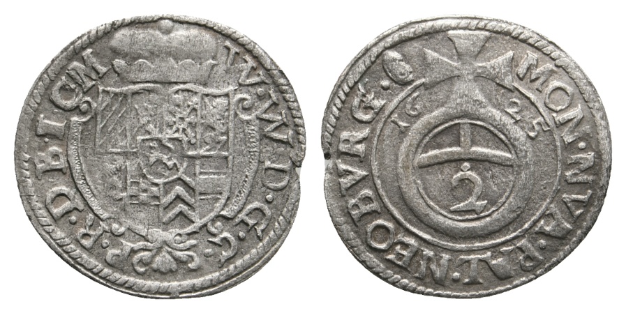  Altdeutschland; Pfalz; Kleinmünze 1625   
