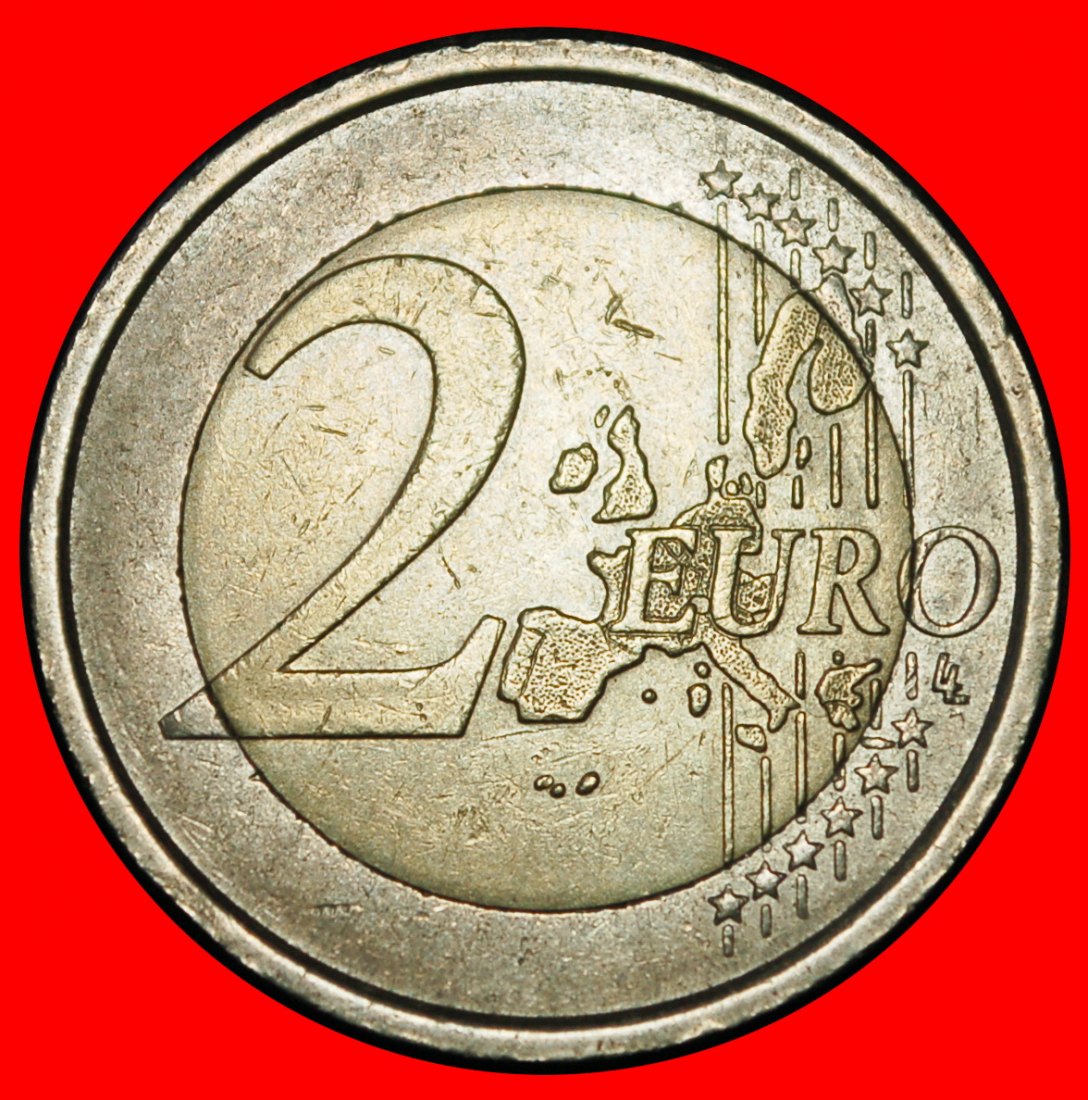  Ⰶ PHALLIC TYPE (2002-2007): ITALY ★ 2 EUROS 2006R DANTE (1265-1321)! ★LOW START ★ NO RESERVE!   