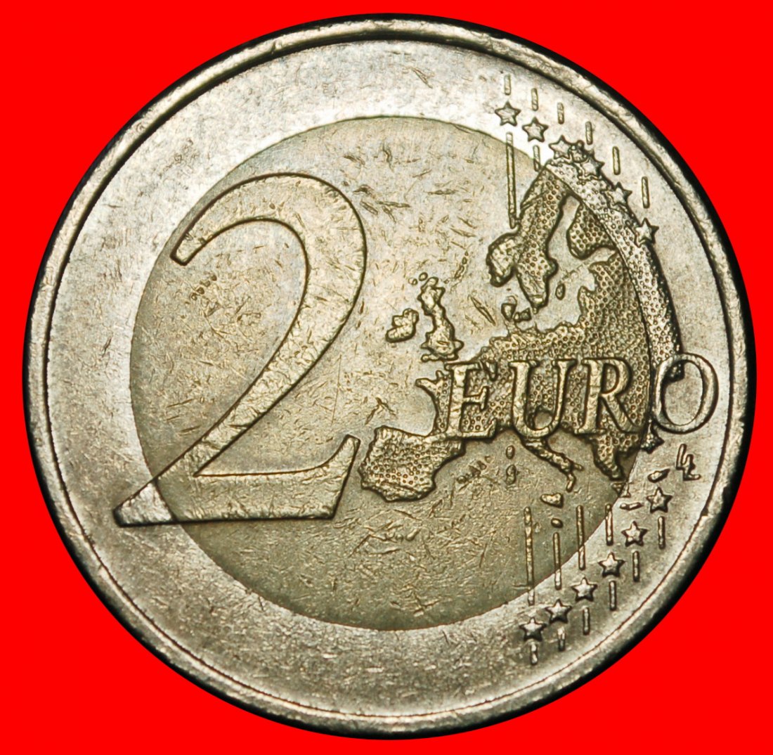  Ⰶ NON-PHALLIC TYPE (2008-2025): GERMANY ★ 2 EUROS 2008F BADEN-WUERTTEMBERG!★LOW START ★ NO RESERVE!   