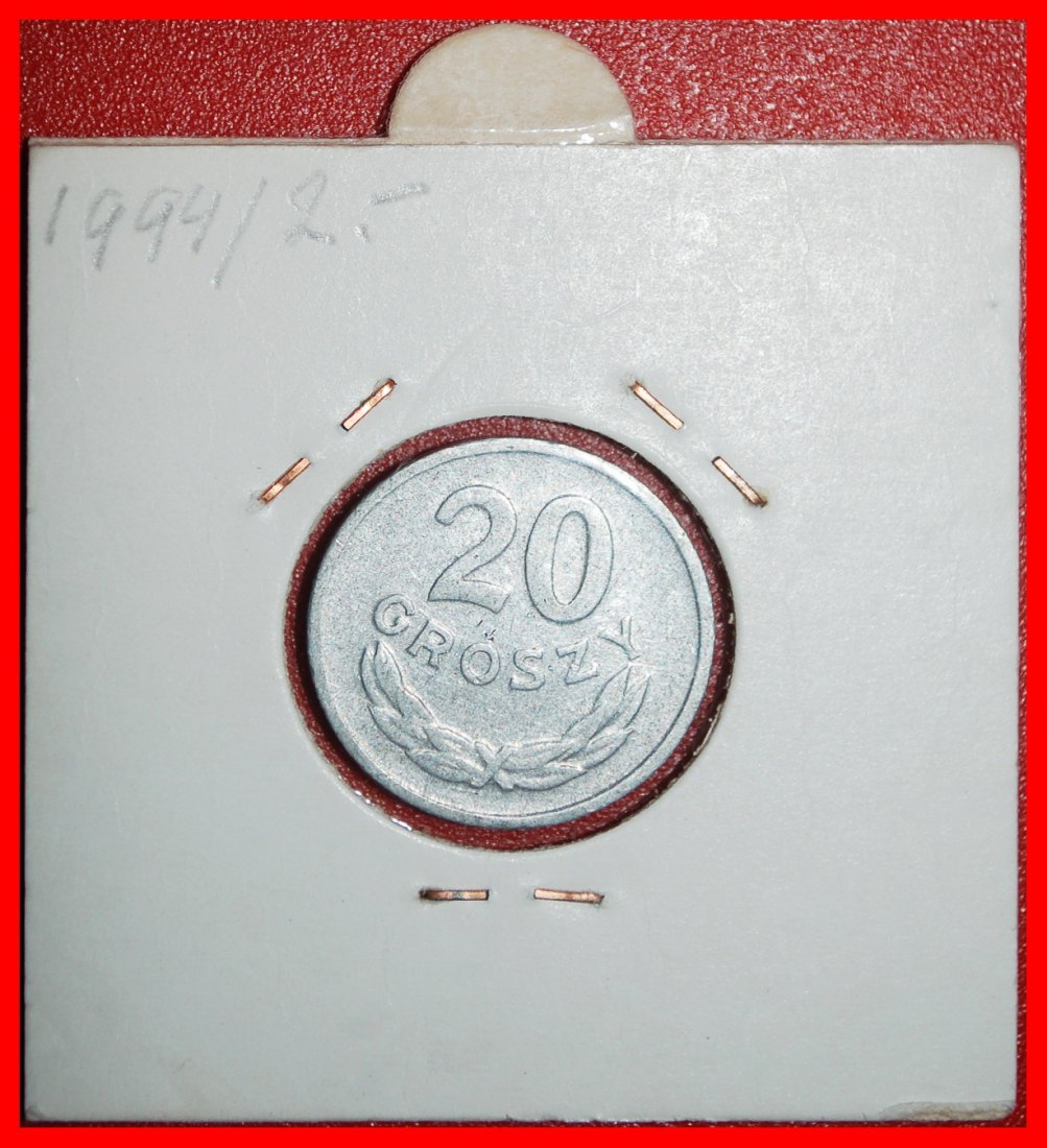  Ⰶ SOCIALIST STARS ON EAGLE (1957-1985):POLAND★20 GROSZES 1962★TYPE II★HOLDER★LOW START ★ NO RESERVE!   