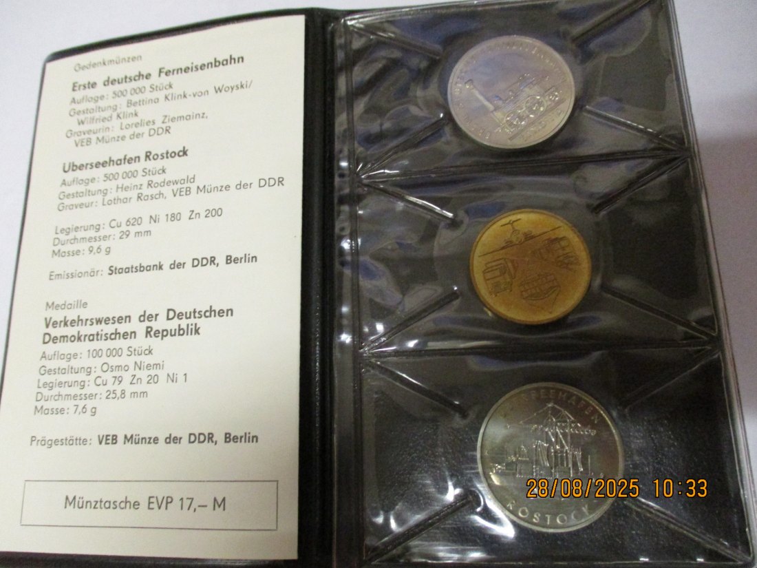  2 x 5 Mark DDR 1988 Verkehrswesen 51g   