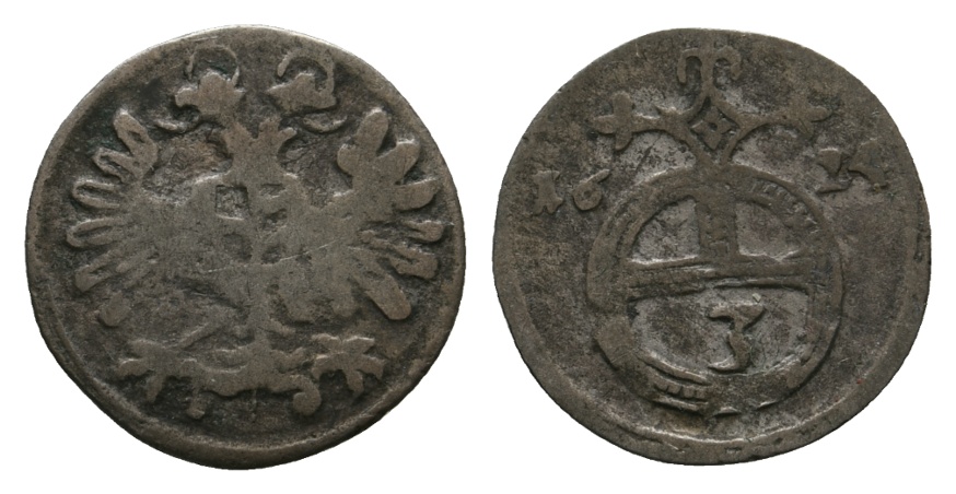  Altdeutschland; Kleinmünze 1624   