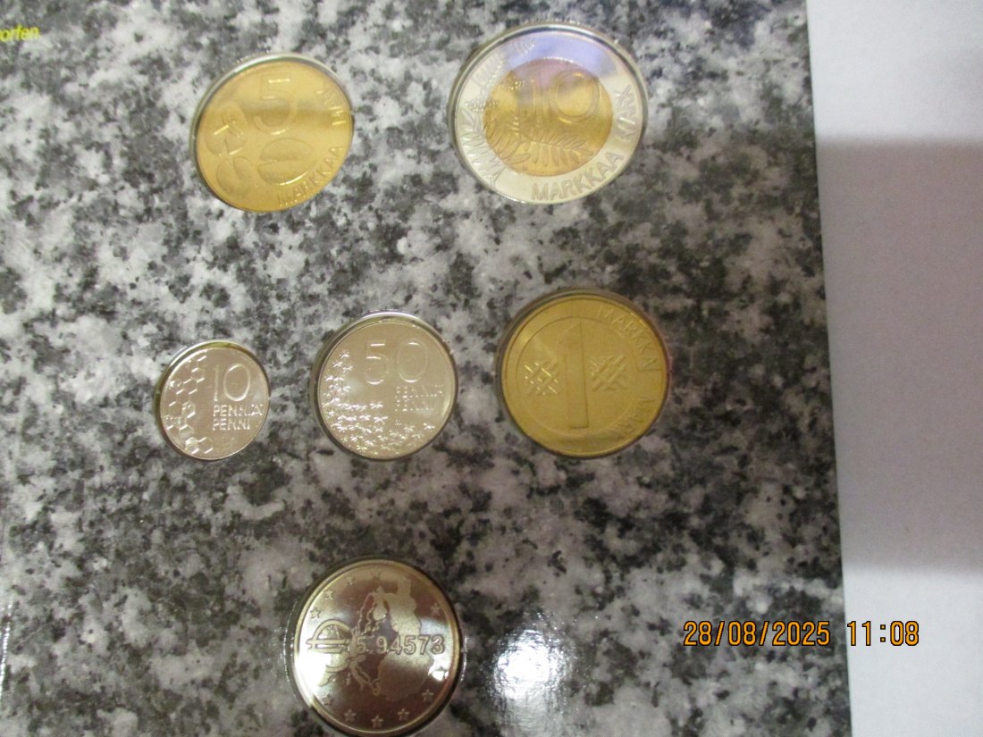  Coin Set Finnland 1999 Gewicht: 57g   