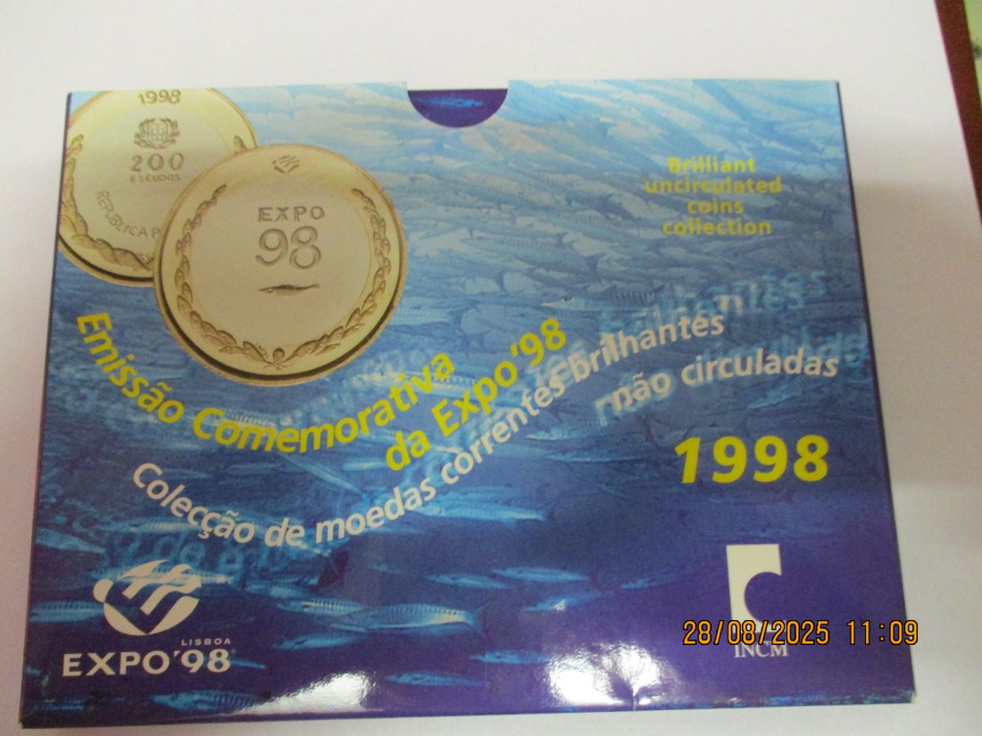  Coin Set Expo 98 - 1998 Gewicht: 120g   