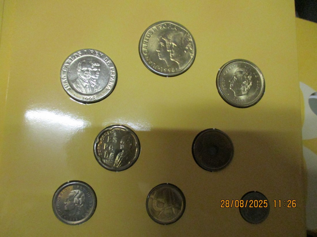  Coin Set Spanien 1998 Gewicht: 120g   