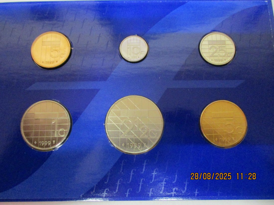  Coin Set Niederlande 1999 Gewicht: 65g   