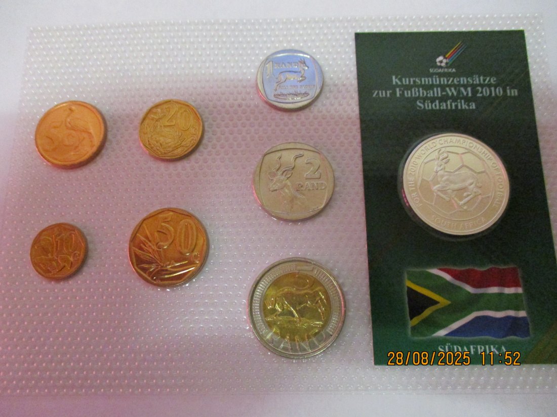  Kursmünzen Südafrika siehe Foto Gewicht: Ca- 52g/- 1   