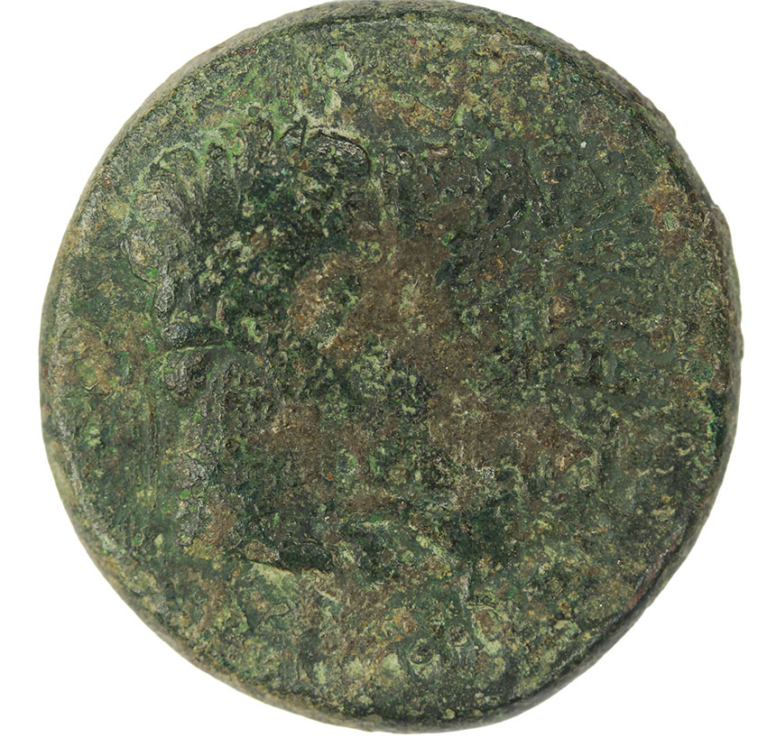  Augustus and Rhoemetalces I. king of Thrace 11BC-12AD,AE 26 mm,1403 g.   